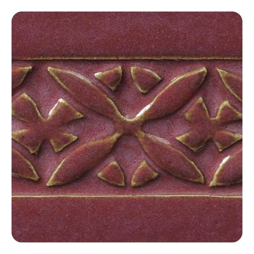 Potter's Choice PC-55 Chun Plum Red High Fire Glaze Pint, 16 oz. (473 mL), Layerable Mid-High Fire Cone 5-6 (PC) Liquid Ceramic Pottery Glaze for Bisque