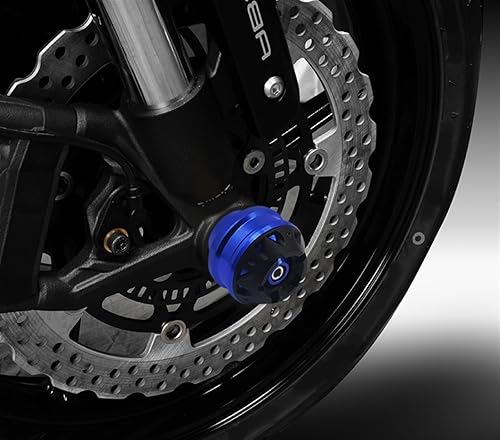 Miniatura 3 de Protector de motor para Yamaha MT-03 MT-25 MT03 MT25 2015-2022 motocicleta eje delantero trasero horquilla deslizadores protector de rueda Kit de