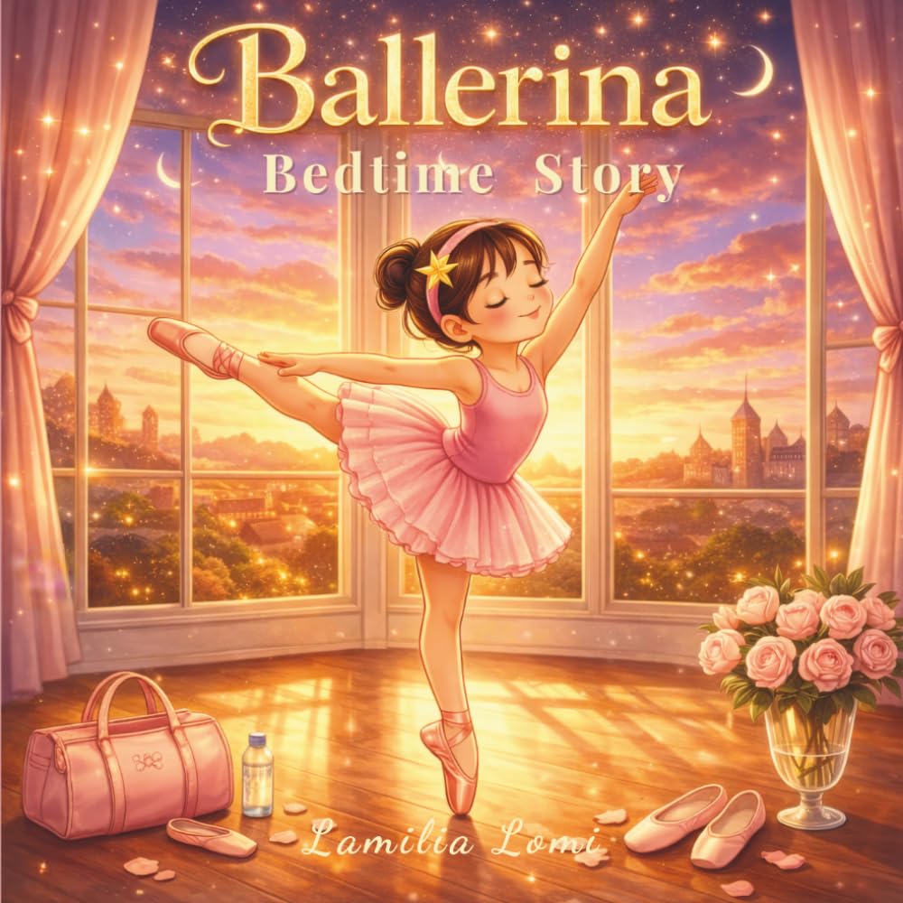 Ballerina Bedtime Story: An Inspirational Ballet Picture Book for Kids Ages 3–8 About Courage, Dreams, and Believing in Yourself