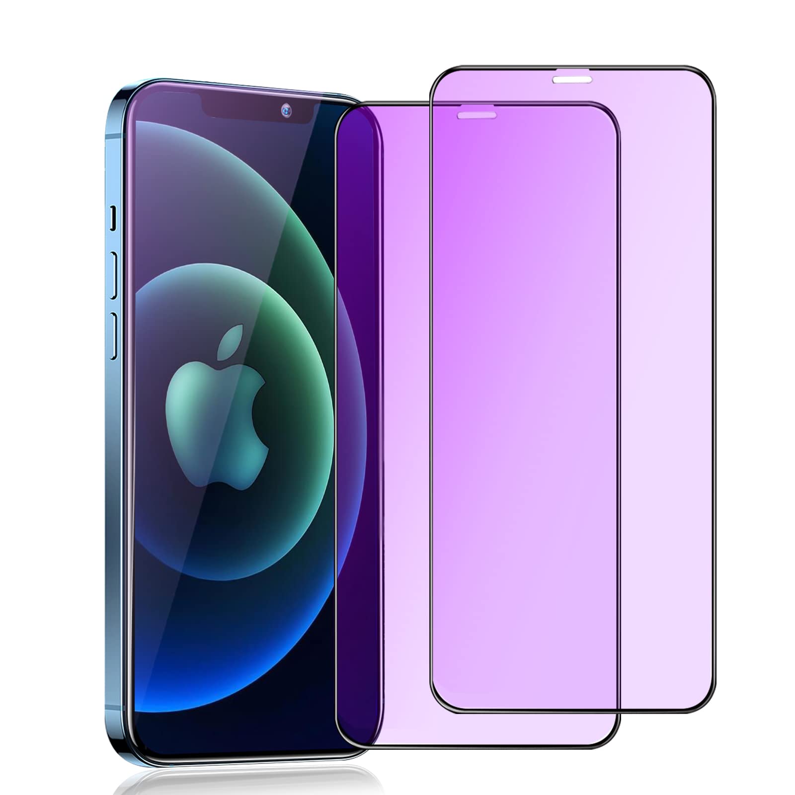 Amazon | 【ブルーライトカット】iphone12promax ガラスフィルム 