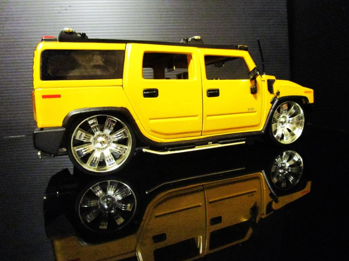 Amazon.co.jp: Jada TOYS 1/18 DUB CITY HUMMER H2 ハマー H2 磨き処理