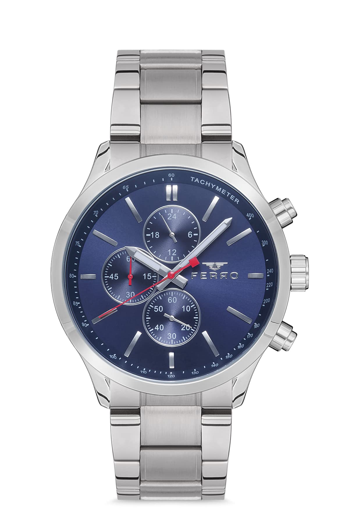Ferro Analog Blue Dial Mens Watch-FM11031A-A2 (B09RWKZHDS) Amazon Price History, Amazon Price Tracker