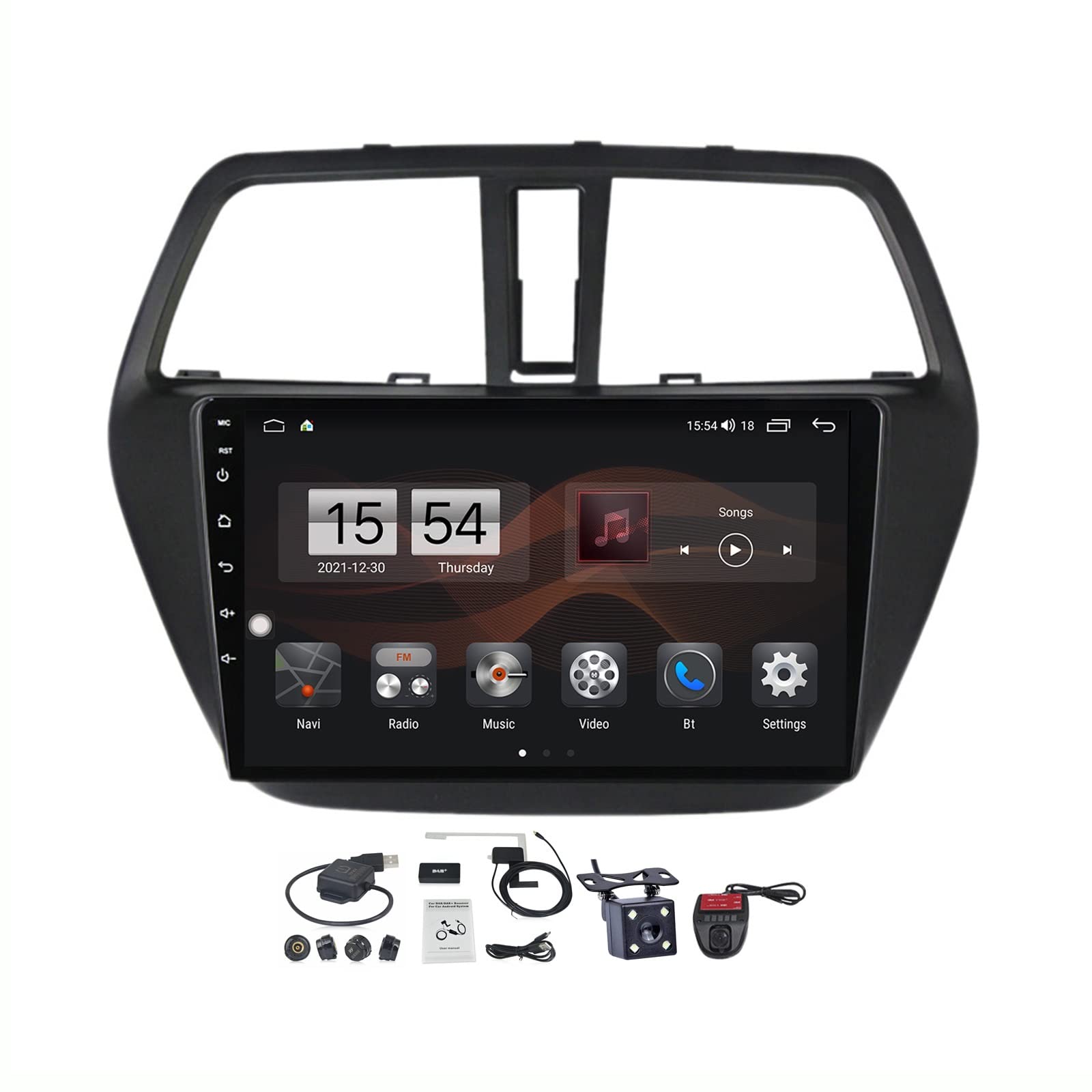 Lecteur vidéo multimédia GPS Suzuki SX4 S-Cross 2012-2016