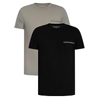 EMPORIO ARMANI Core Logoband - Maglietta Girocollo da Uomo, Confezione da 2