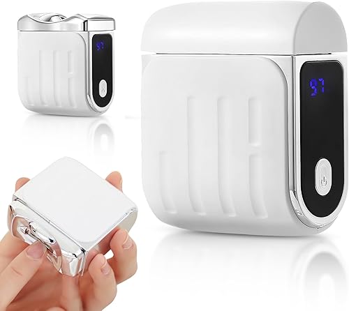 Elektrischer Nagelknipser, Fingernagelschneider mit LED-Akkustandsanzeige,USB Wi