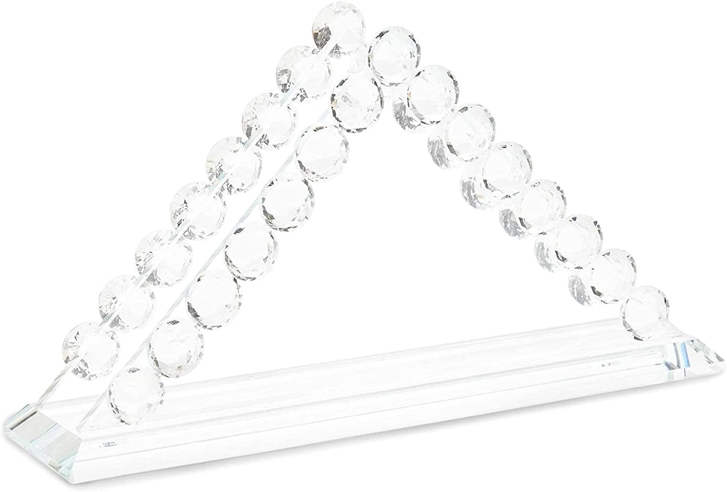Clear Crystal Decorative Napkin Holder for Tabletop