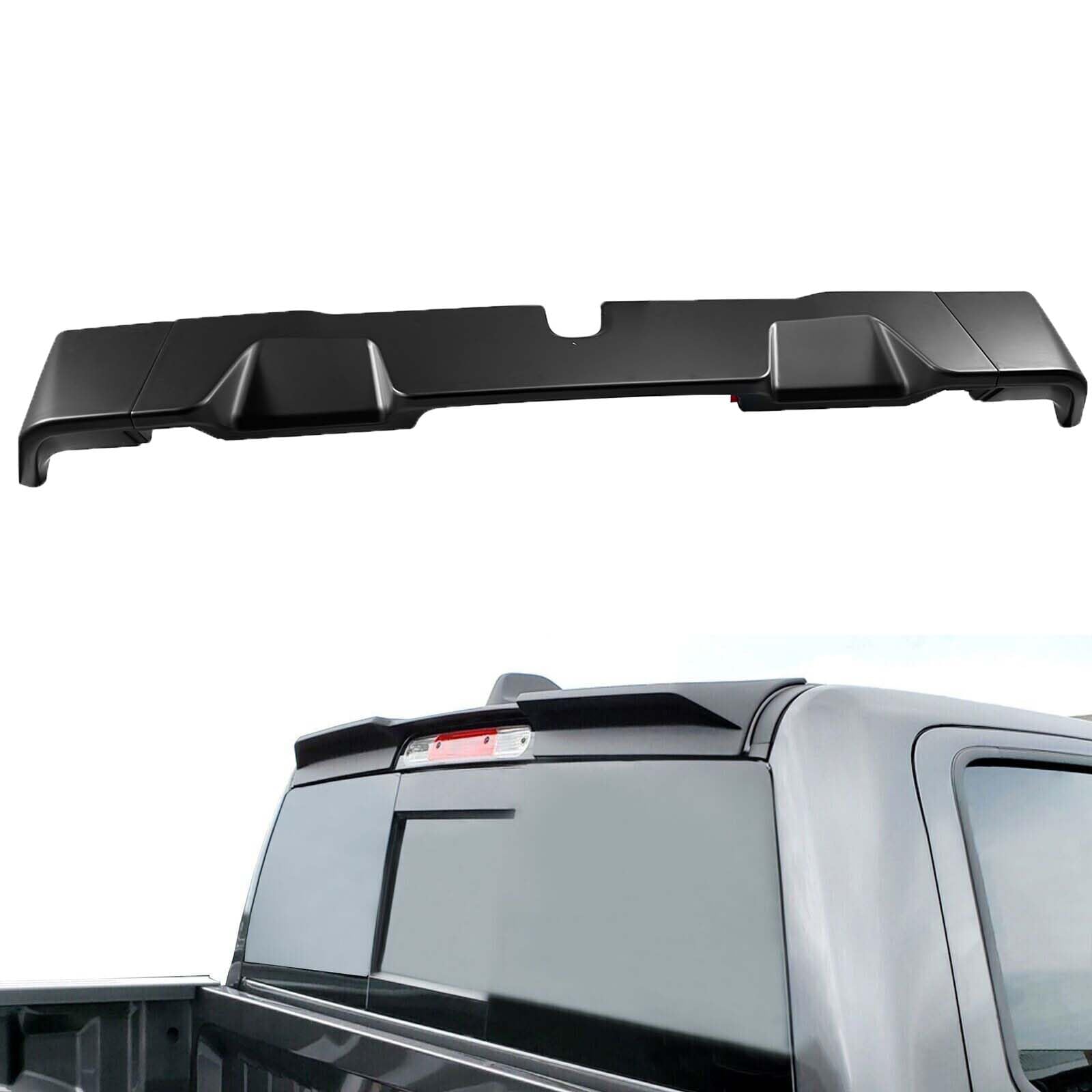 Matte Black Trunk Spoiler Lip Wing for Dodge Ram 1500 2019-2023 image 5