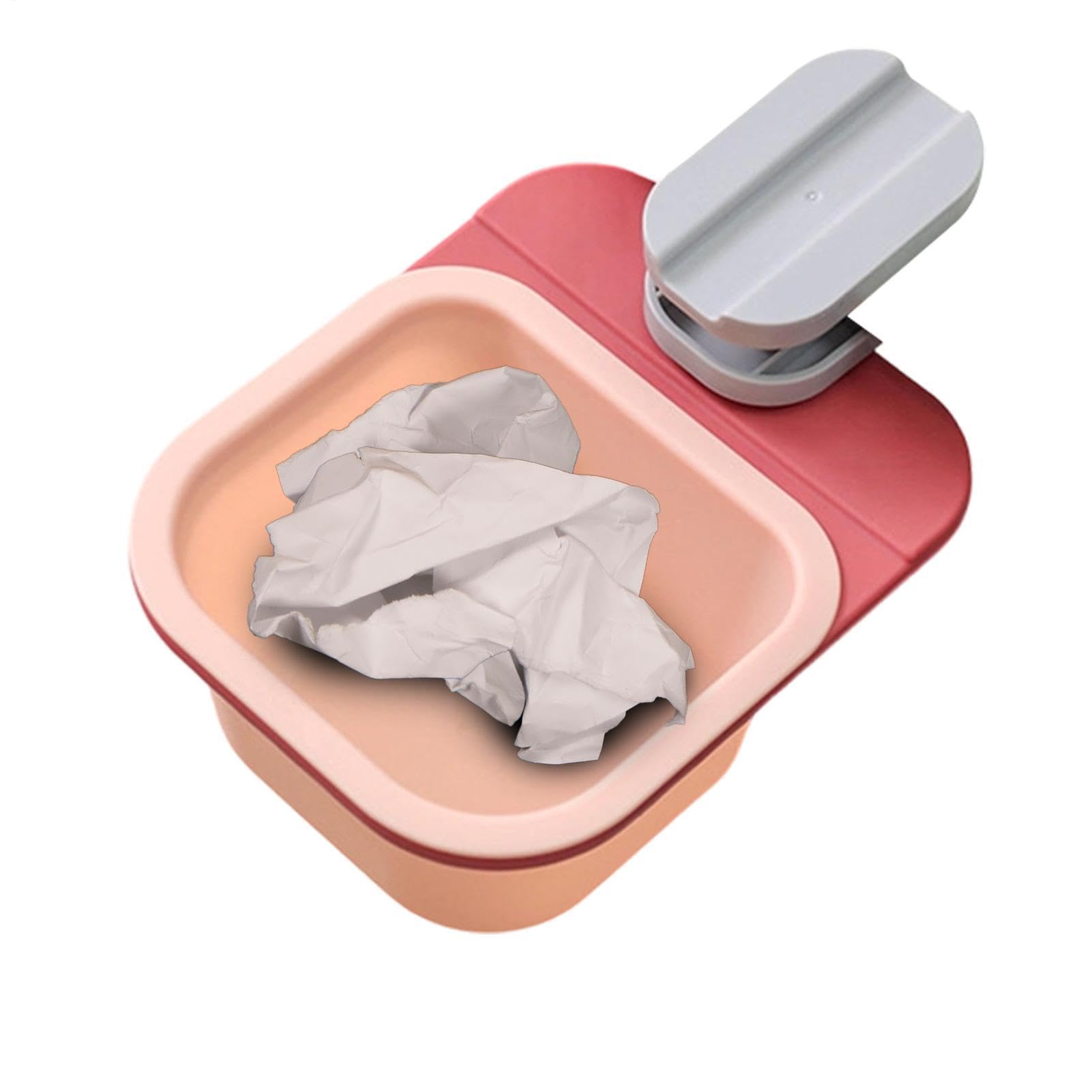 Papelera mini para escritorio ideal en cocinas y dormitorios compactos 8