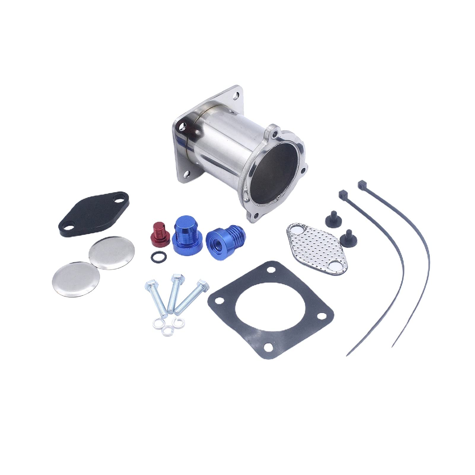 Buy EGR Valve Cooler Delete Removal Kit Blanking Plate Bypass For E60