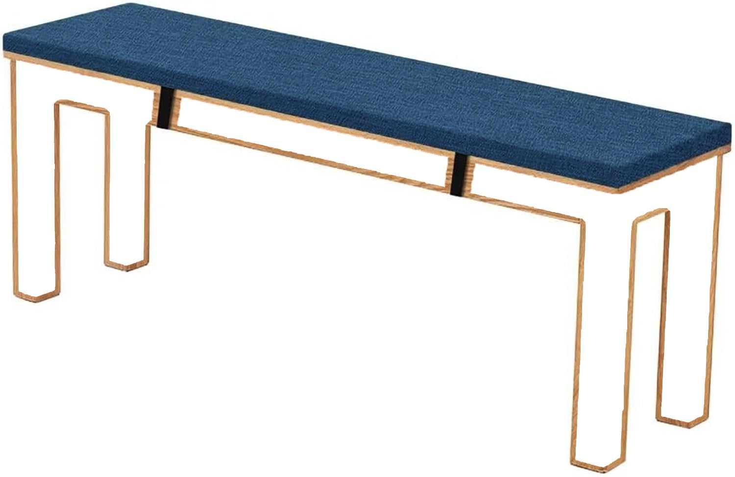 Coussin de banc lavable et antidérapant avec mousse haute densité de 3 cm d'épaisseur