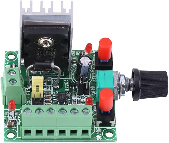 FTVOGUE Stepper Motor Controller PWM Pulse Signal Generator Speed Regulator Board Adjustable Frequency Regulation Motor Driver