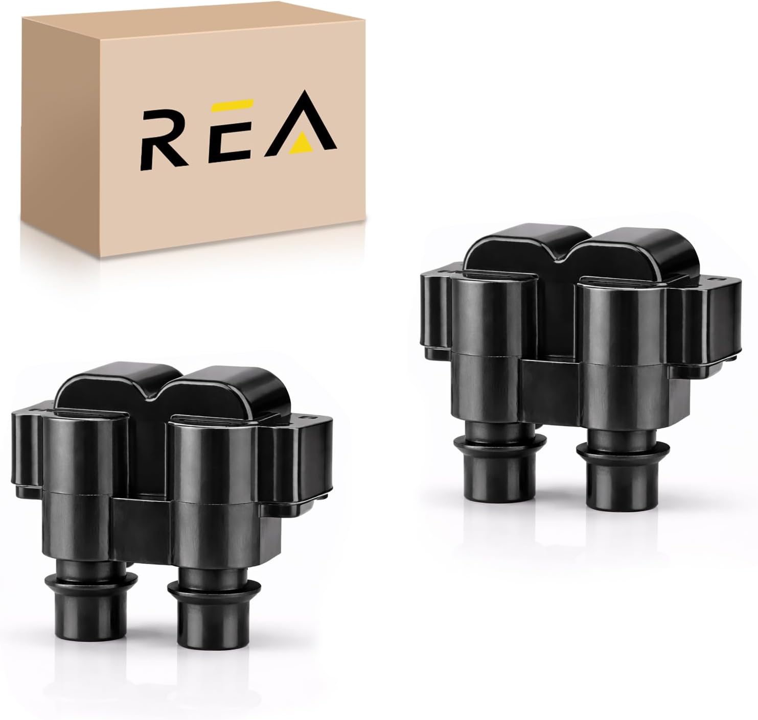 Ignition Coils Set of 2 Compatible with Ford F-150 4.6L 1997-1999,Ranger 2.3L 1988-1997,Mustang 4.6L 1996-1999,Lincoln Town Car 4.6L 1991-1998,Mercury Grand Marquis 4.6L 1992-1997 & More DG530