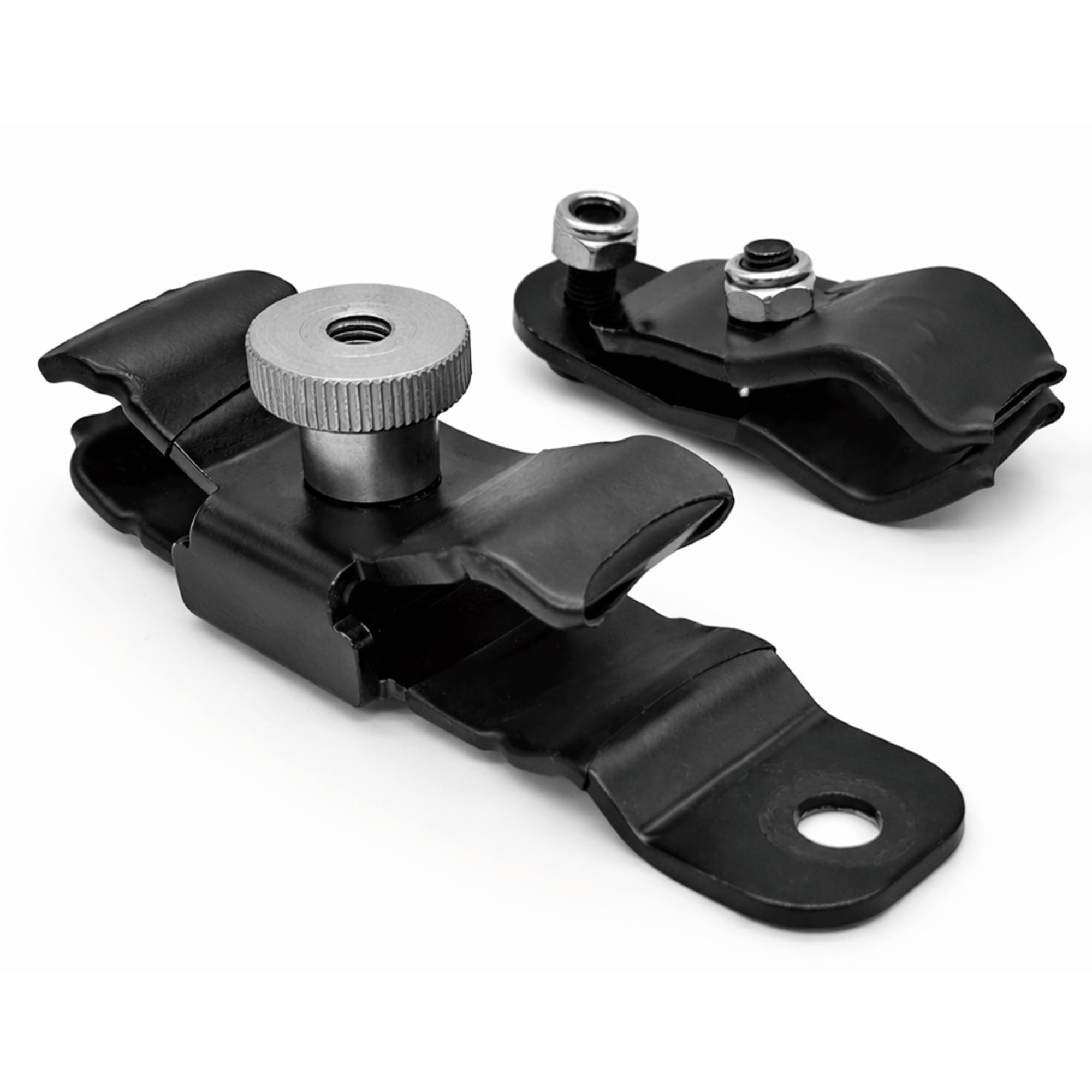 FR SÉCURITÉ FR405 Motorcycle Lock Holder for FR50 | U-Lock Mount Ø18mm for Motorcycle Frame, Integrated Anti-Theft Transport, Quick Installation on 18–30mm Tubes or Foot Peg | Stable, No Vibration