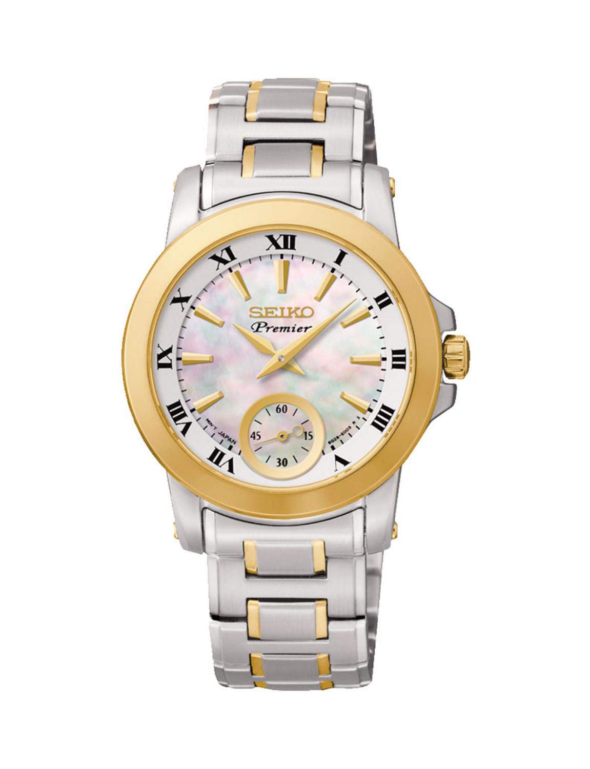 Seiko Stainless Steel Premier Analog Multi-Color Dial Women Watch-Srkz66P1, Bandcolor-Silver (B00MCBFQQ8) Amazon Price History, Amazon Price Tracker
