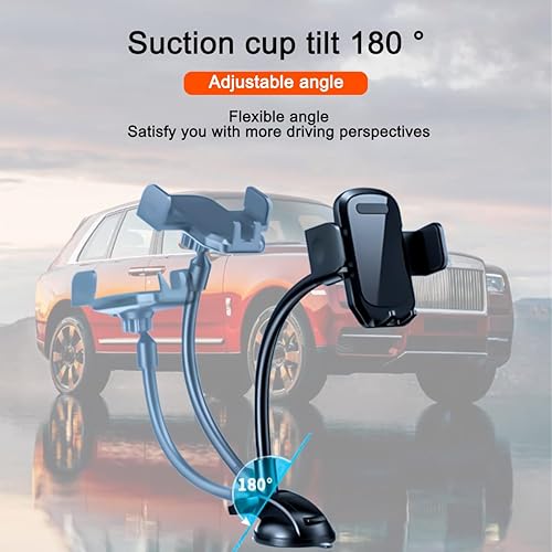 Miniatura 3 de Soporte para teléfono celular de automóvil, salpicadero de vehículo, ventilación de aire, manos largas, soporte de teléfono, accesorios de montaje