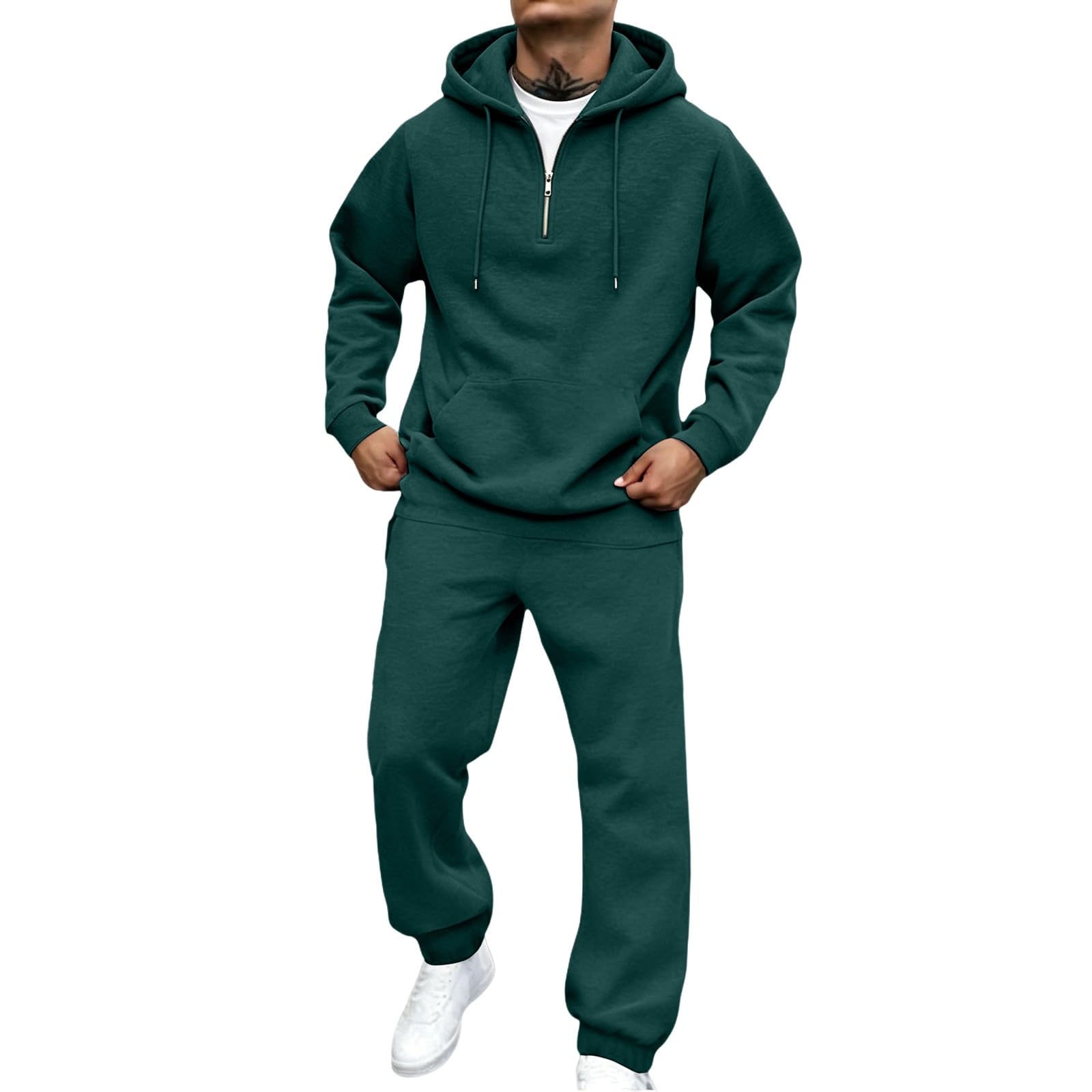 Survêtement ample pour homme | Pantalon de survêtement et sweat à capuche