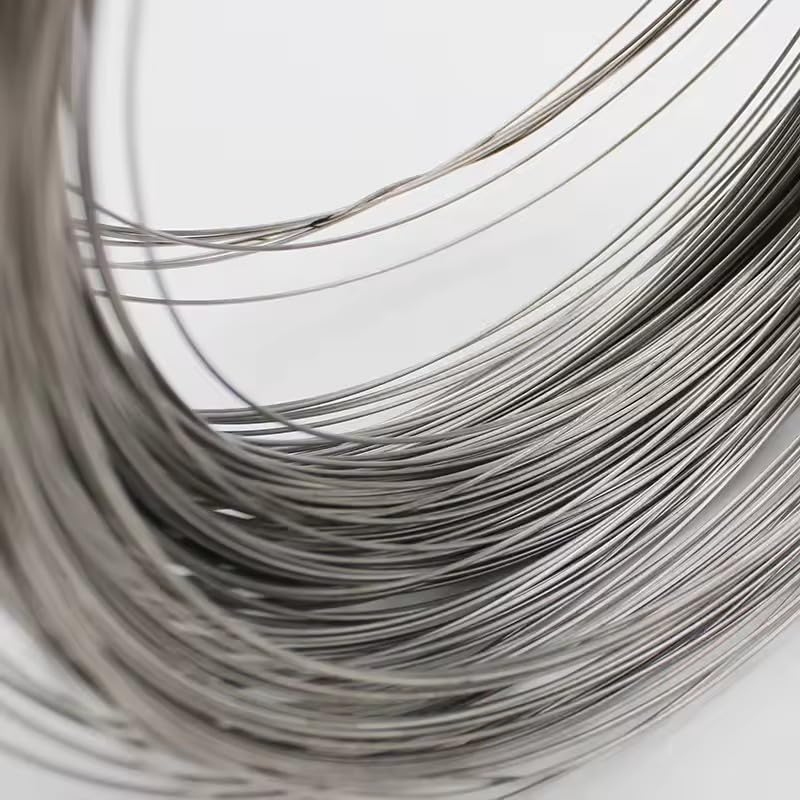 Grade 1 Pure Titanium Wire 0.1mm 0.2mm 0.3mm 0.4mm 0.5mm 0.6mm 0.8mm 0.9mm 1mm 1.2mm 1.5mm 2mm 2.5mm 3mm (1mm x 10m 1pc)