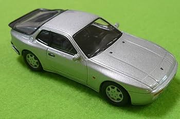 Amazon | ・ 京商1/64 ミニカーコレクション ポルシェ 944 S2 シルバー