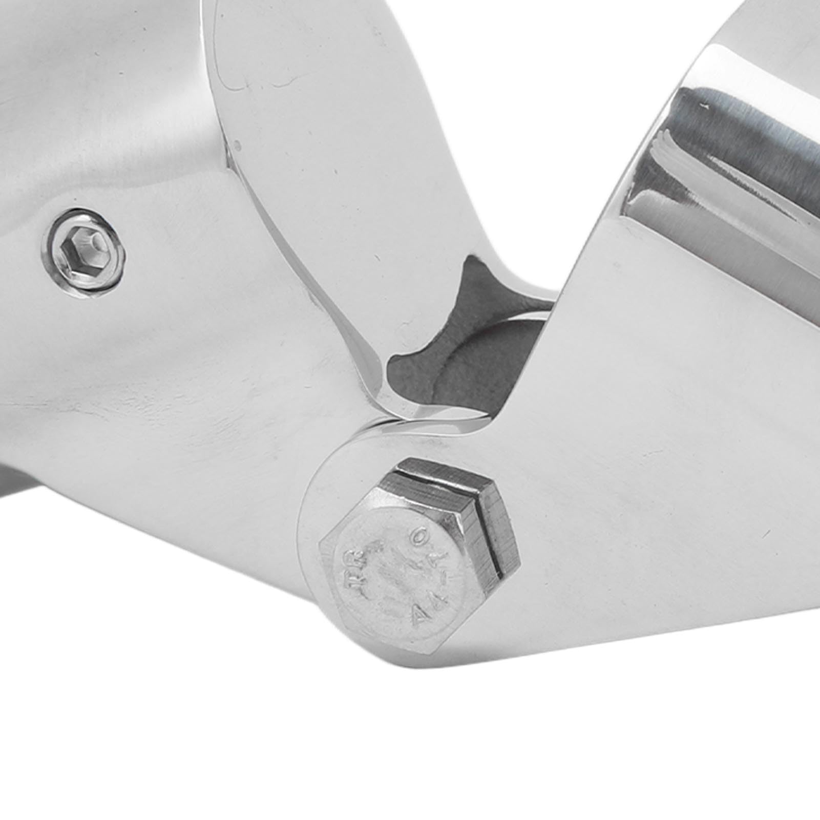 4 pezzi connettore per tubi girevole in acciaio inox da 25 mm, connettore per tubi per barche con giunto rotante per yacht marini, imbarcazioni gonfiabili, raccordi per tubi di cor