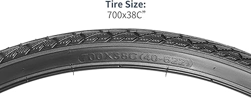 Miniatura 2 de YUNSCM 700C - Neumáticos de bicicleta 700 x 38C40-622 compatibles con bicicleta de carretera 700x36C 700x37C 700x38C 700x39C 700x40C neumáticos de