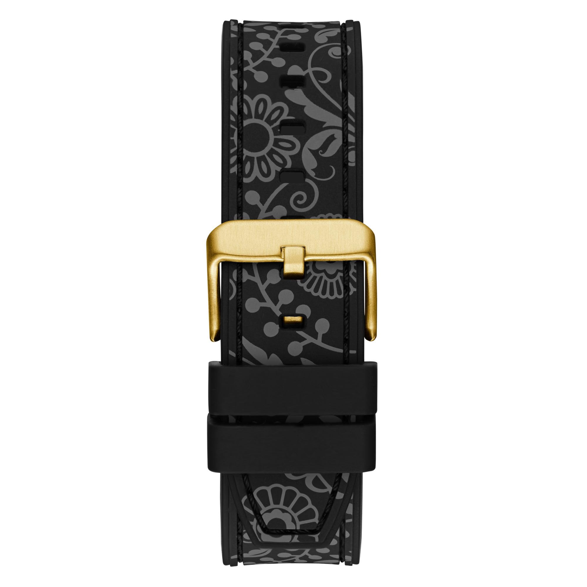Guess Reloj analógico de Cuarzo para Hombre con Correa de Silicona GW0784G1, Multicolor, Catrin