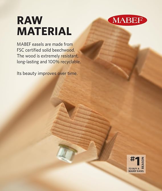 Mabef Mbm-19 Double Sided Studio Easel