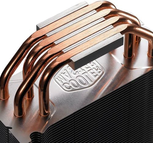 Cooler Master Hyper 212 Plus - CPU Cooler with 4 Direct Contact Heat Pipes (RR-B10-212P-G1)