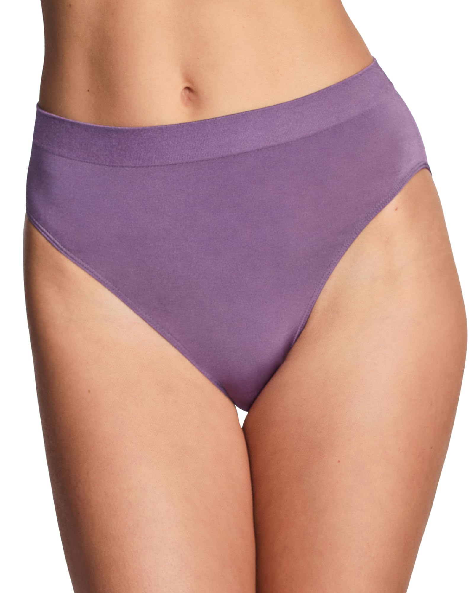 Wacoal Women's B-Smooth Seamless Hi-Cut Brief Panty, 834175 | Full Coverage