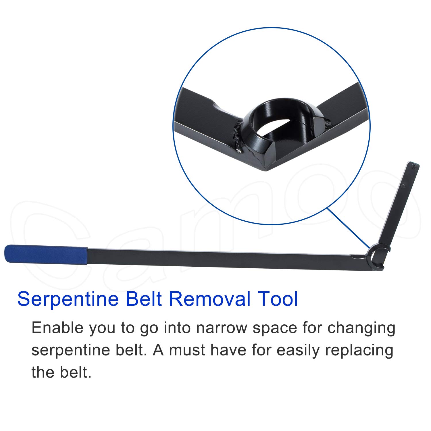 Camoo 118410 Serpentine Belt Tensioner Tool Serpentine Belt Removal for
