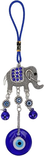 Adorno colgante de ojo malvado azul de la suerte, amuleto de elefantes de ojo turco de pavo, amuleto decorativo para automóvil, accesorios colgantes disponible en Yaxa El Salvador