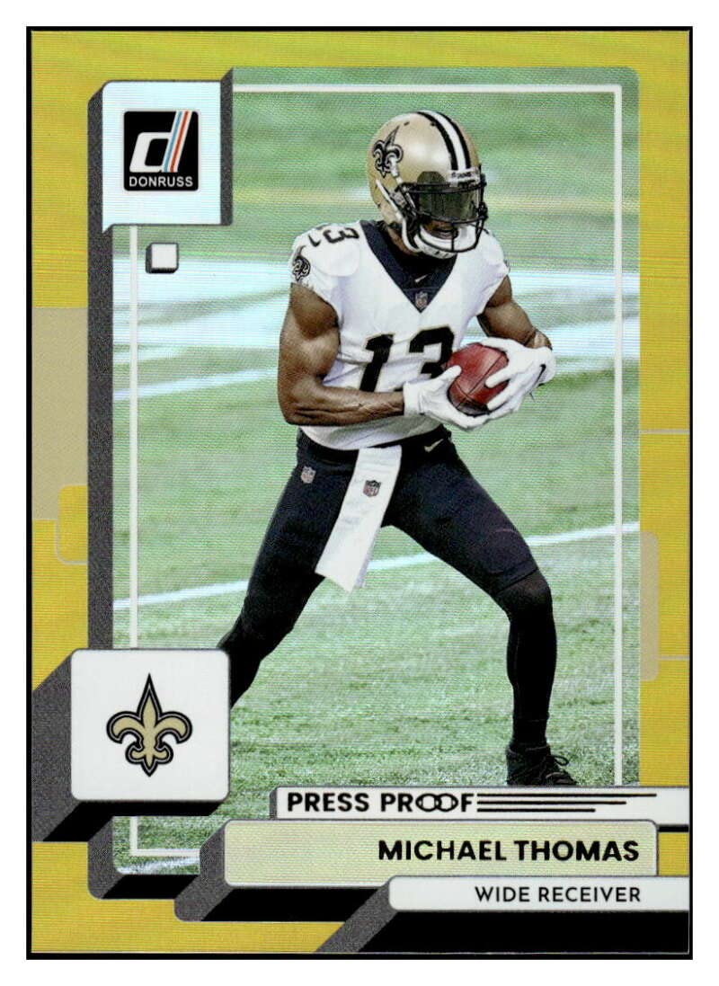 Amazon.com: Michael Thomas 2022 Donruss Press Proof Premium #244