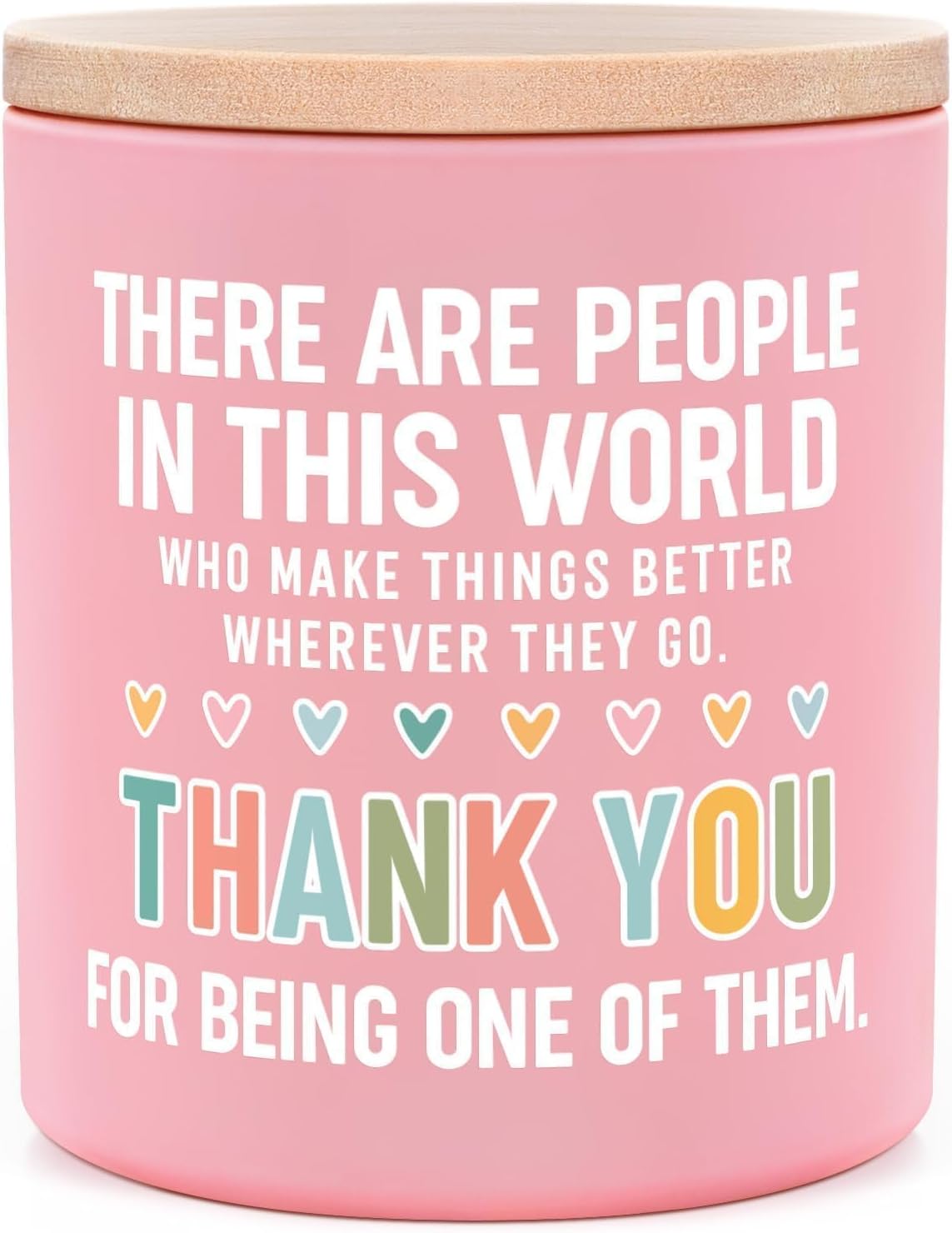 SteadStyle Thank You Gifts for Women - Inspirational Birthday Gifts for Coworkers Friend Teachers Nurses Boss Employees, Appreciation Gift Idea - Handmade Vanilla Lavender Natural Soy Wax Candle 10Oz