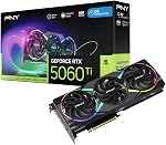 PNY NVIDIA GeForce RTX™ 5060 Ti Epic-X™ ARGB OC Triple Fan, Graphics Card (8GB GDDR7, 128-bit, Boost Speed: 2692 MHz, SFF-Ready, PCIe® 5.0, HDMI®/DP 2.1, 2-Slot, NVIDIA Blackwell Architecture, DLSS 4)