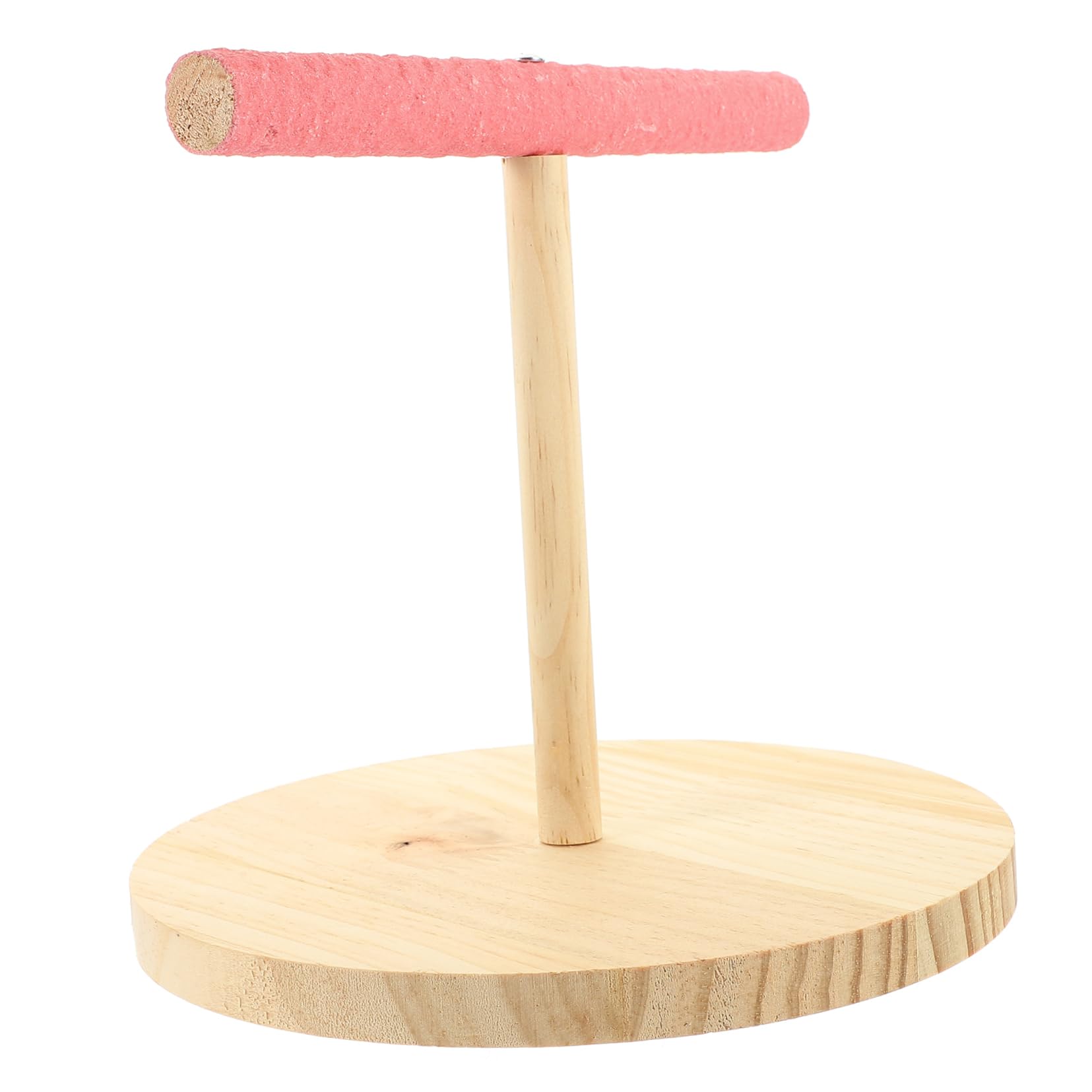 Beaupretty Papageien-Spielständer Aus Holz – Mit Schaukel, Sitzstangen & Spielzeug, Ca. 39x36x23 Cm, Für Vögel