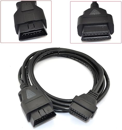Miniatura 2 de iKKEGOL 9.8ft 3M OBD 2 OBD II 16 Pin coche macho a hembra extensión cable de extensión extensor de diagnóstico