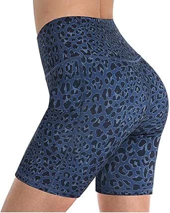 M Grey Color-Block High-Waist Yoga Shorts - Seamless Scrunch Butt Anti-Chafing Workout Shorts main image 1