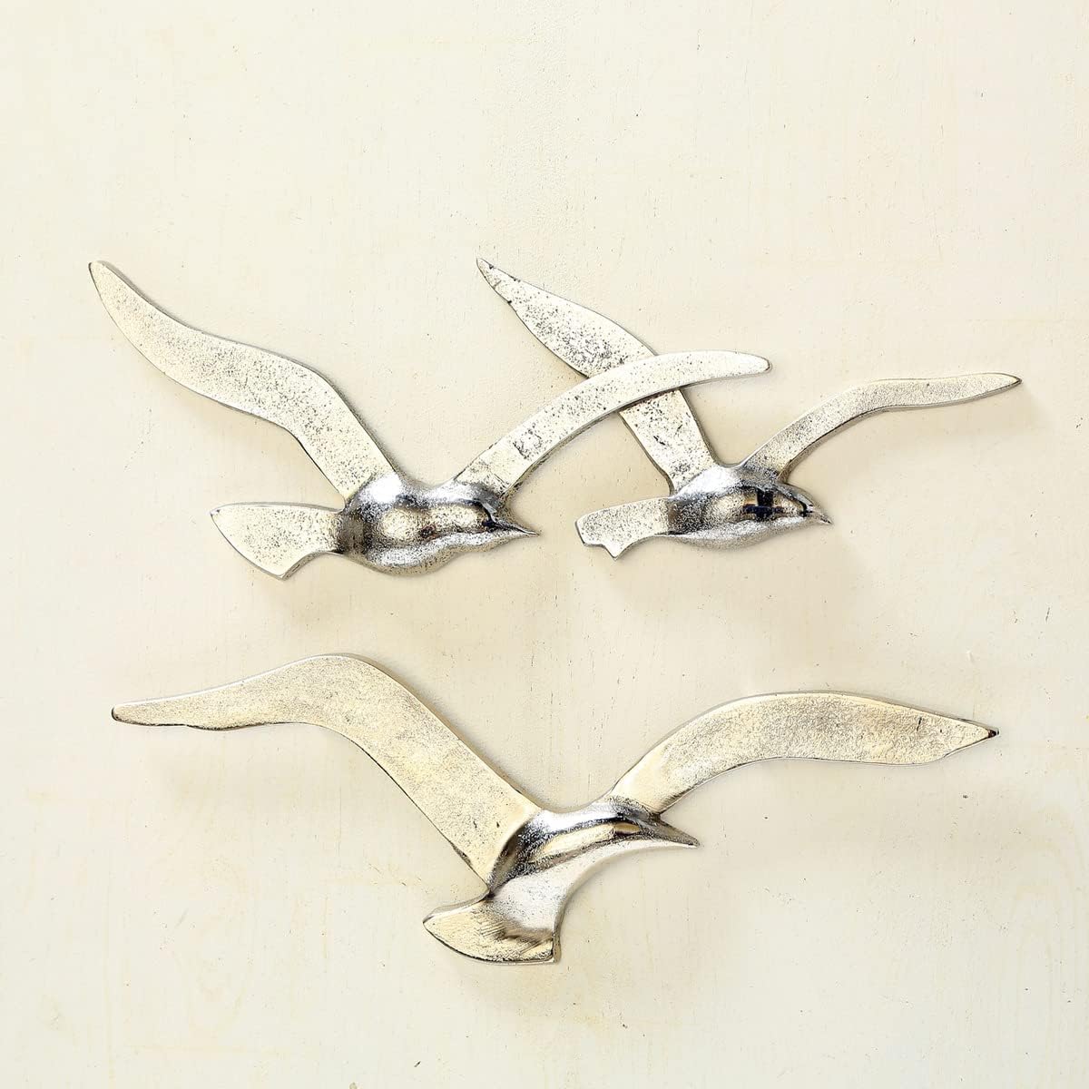 Boltze 1014713 Bird Wall Decoration Metal Birds Maritime Design Wall Picture for Hallway/Living Room/Dining Room - Image 4