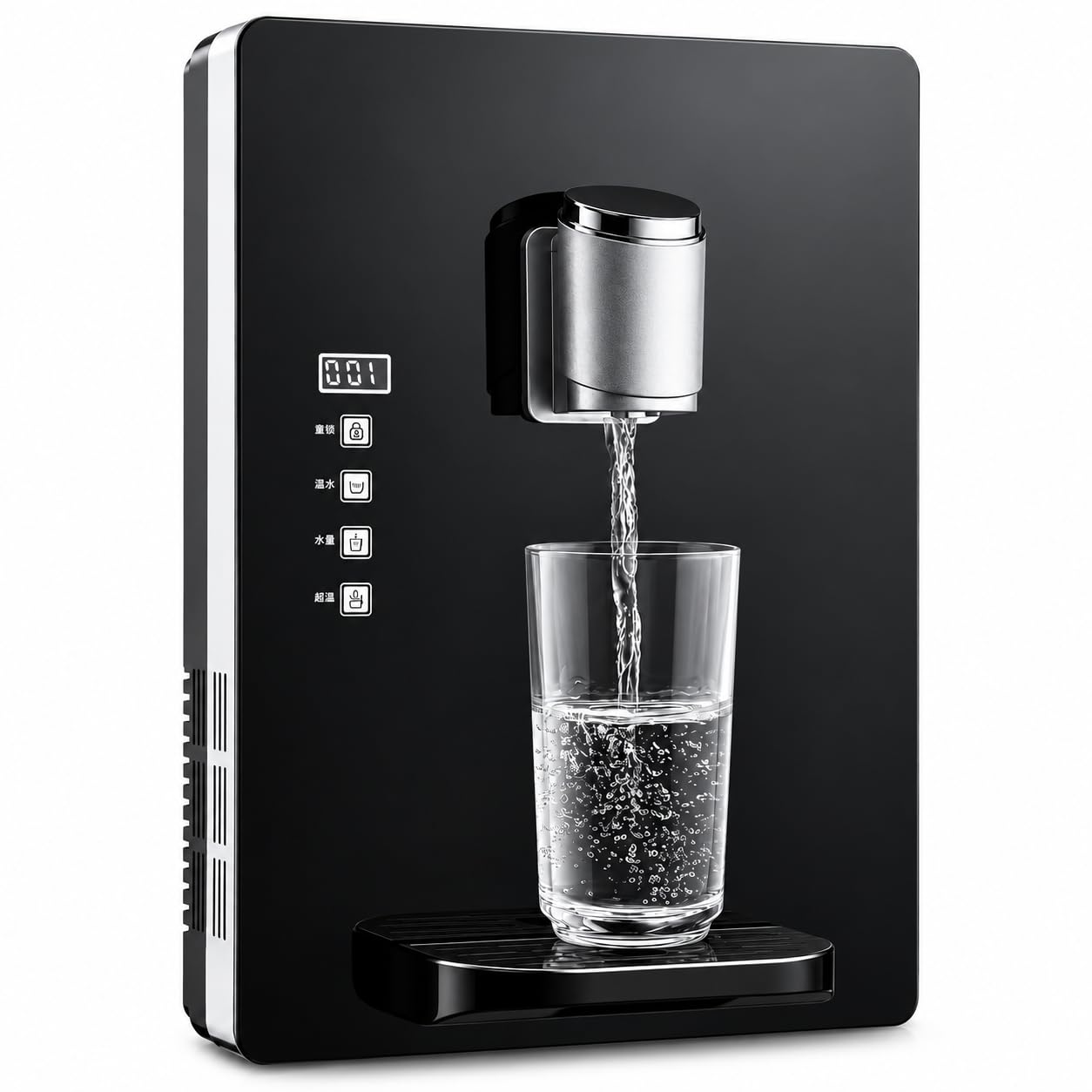 Distributeur d'eau chaude instantanée 2200 W, 30 l/h, écran tactile