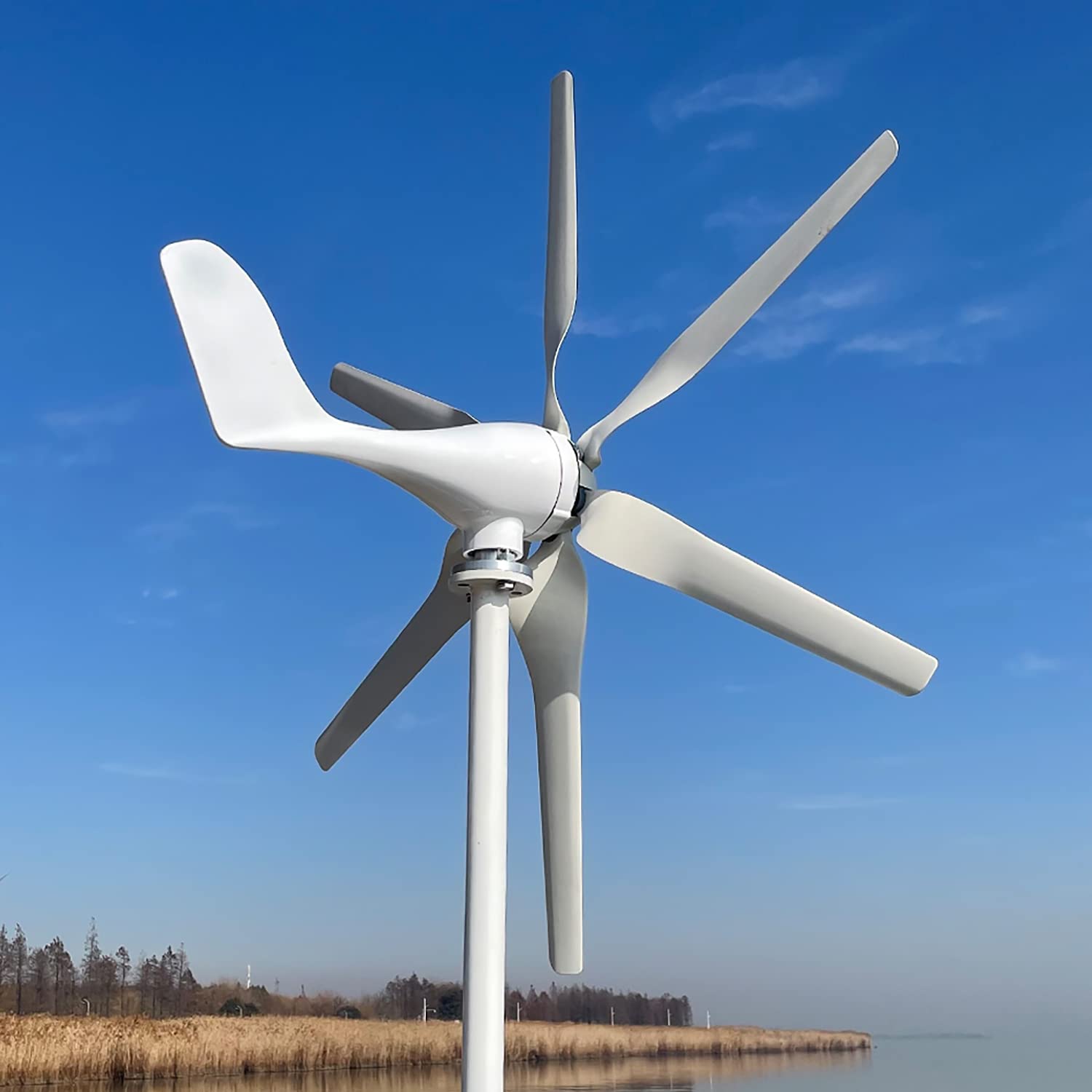 Amazon.com: 800W Horizontal Axies Wind Turbine 6 Blades Wind