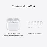 Apple AirPods Pro 3 Écouteurs sans Fil, réduction Active du Bruit, détection de la fréquence Cardiaque, écouteurs Bluetooth, Audio Spatial, Son Haute-fidélité, Recharge USB-C - 6