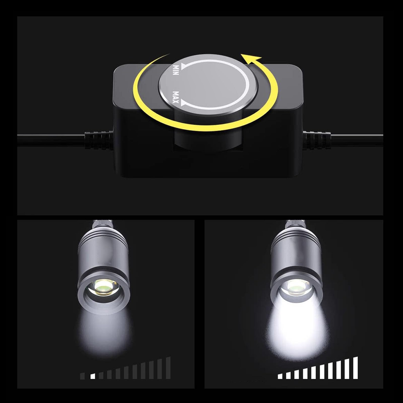 Microscopio dimmerabile regolabile universalmente regolabile regolabile Stepless Sorgente luminosa adatta per ricerca scientifica di laboratorio Microscopio di imaging trasparente Sorgente luminosa
