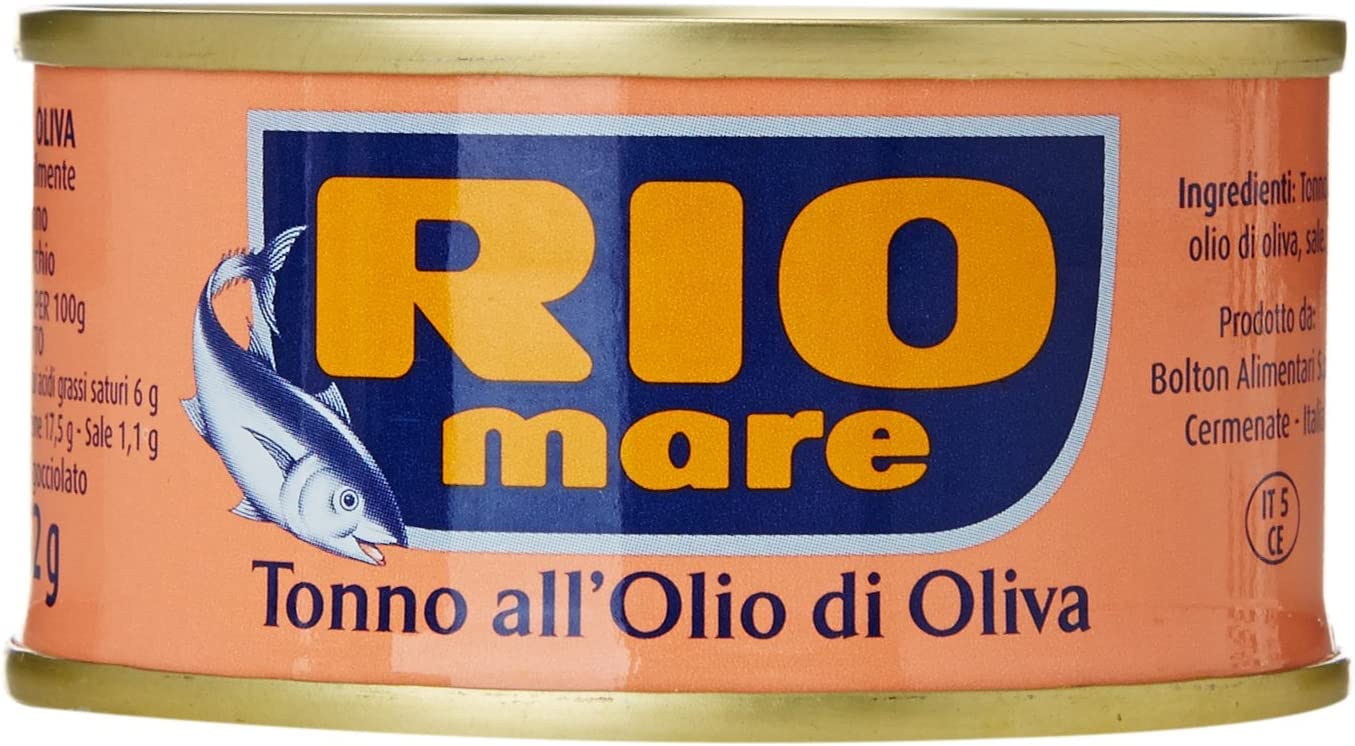 28 x Rio Mare Tonno all'olio di Oliva 4 x Mega pack de atún en aceite de oliva 7 x 80 g