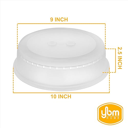 Miniatura 2 de YBM HOME La cubierta para salpicaduras de microondas mantiene tu microondas impecable durante el calentamiento de alimentos, cubierta de tapa de