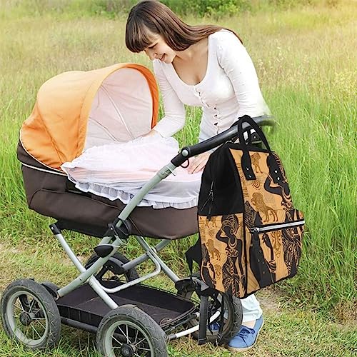 Sac à dos zèbre et léopard imperméable et multifonction pour femme