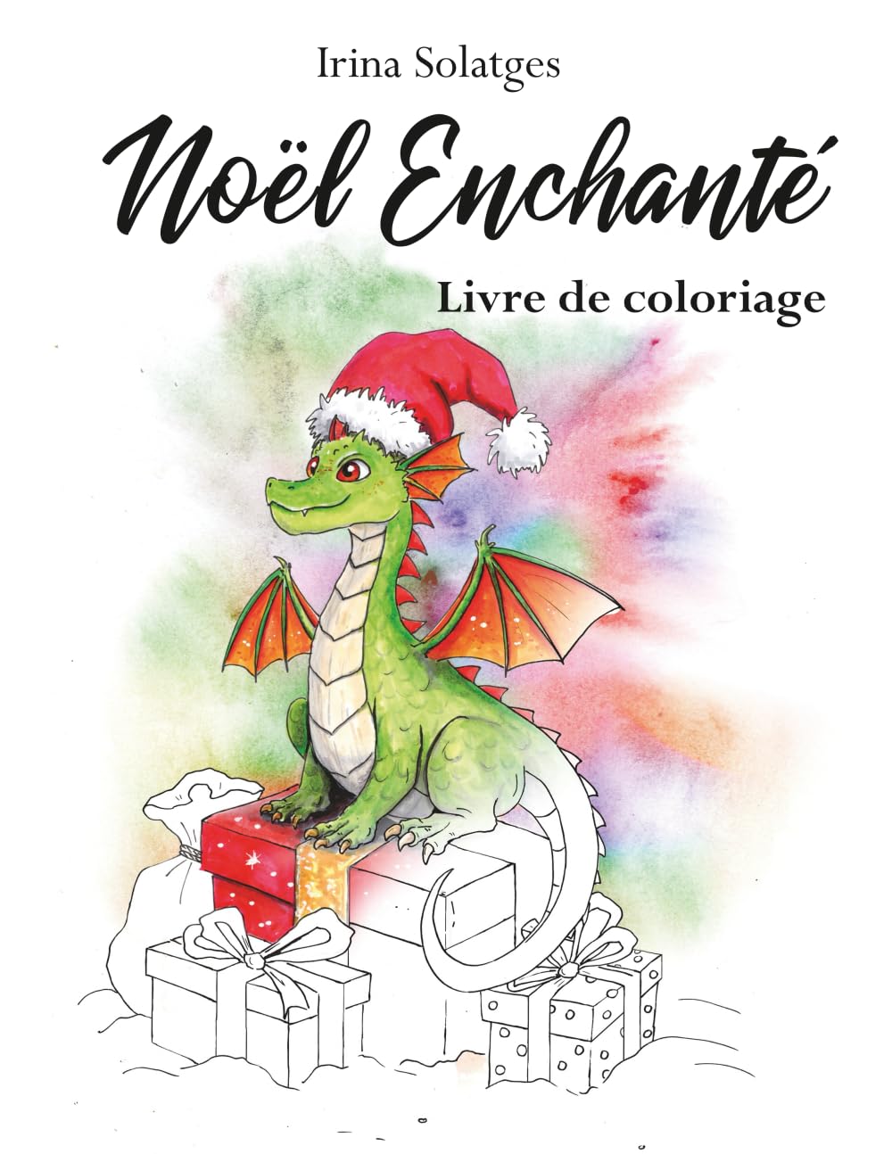 Noël Enchanté : Livre de coloriage