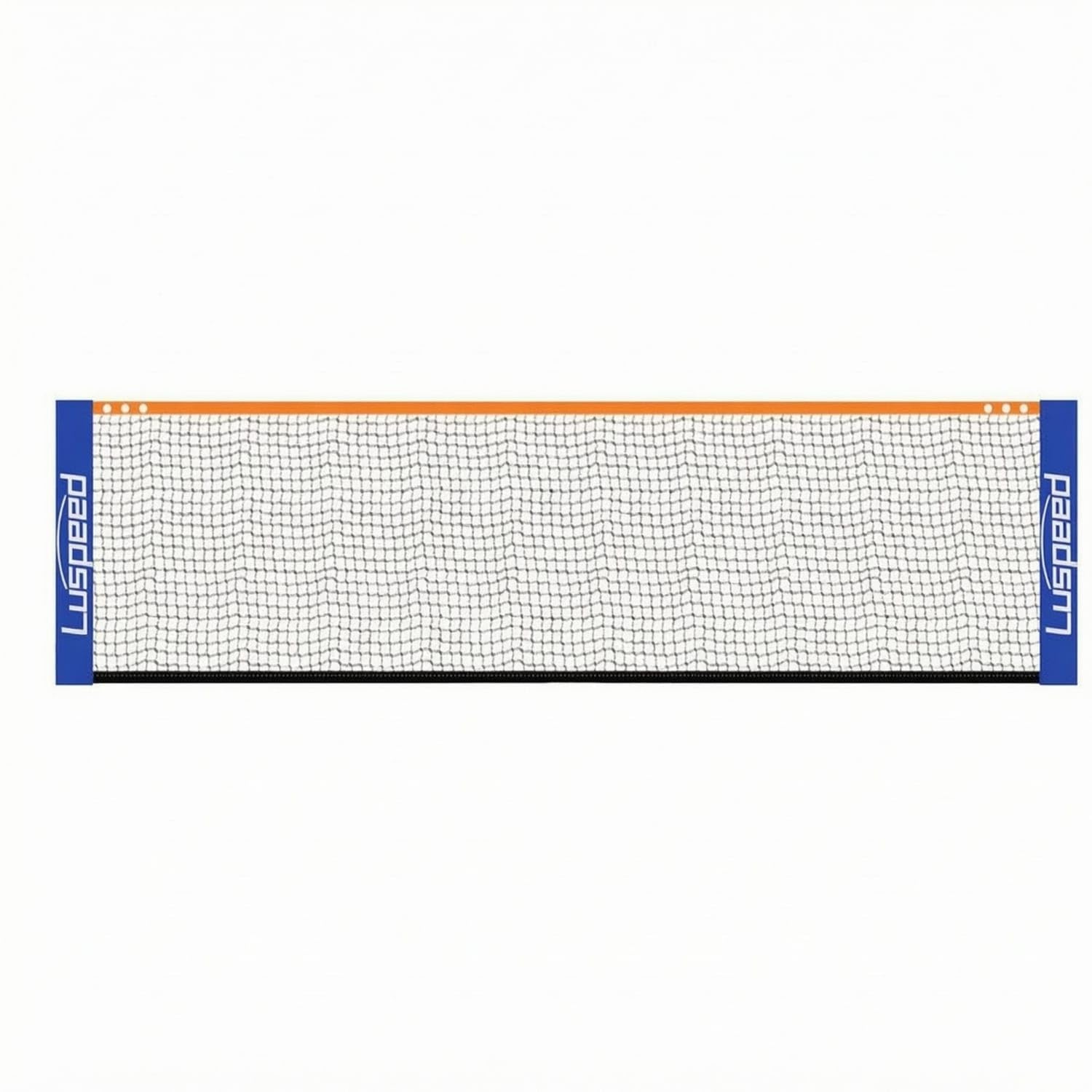 Blue Side Sleeves Portable Sports Net 0.76 M Tall Mesh Sports Net Black and Orange, 51M Net-image-30