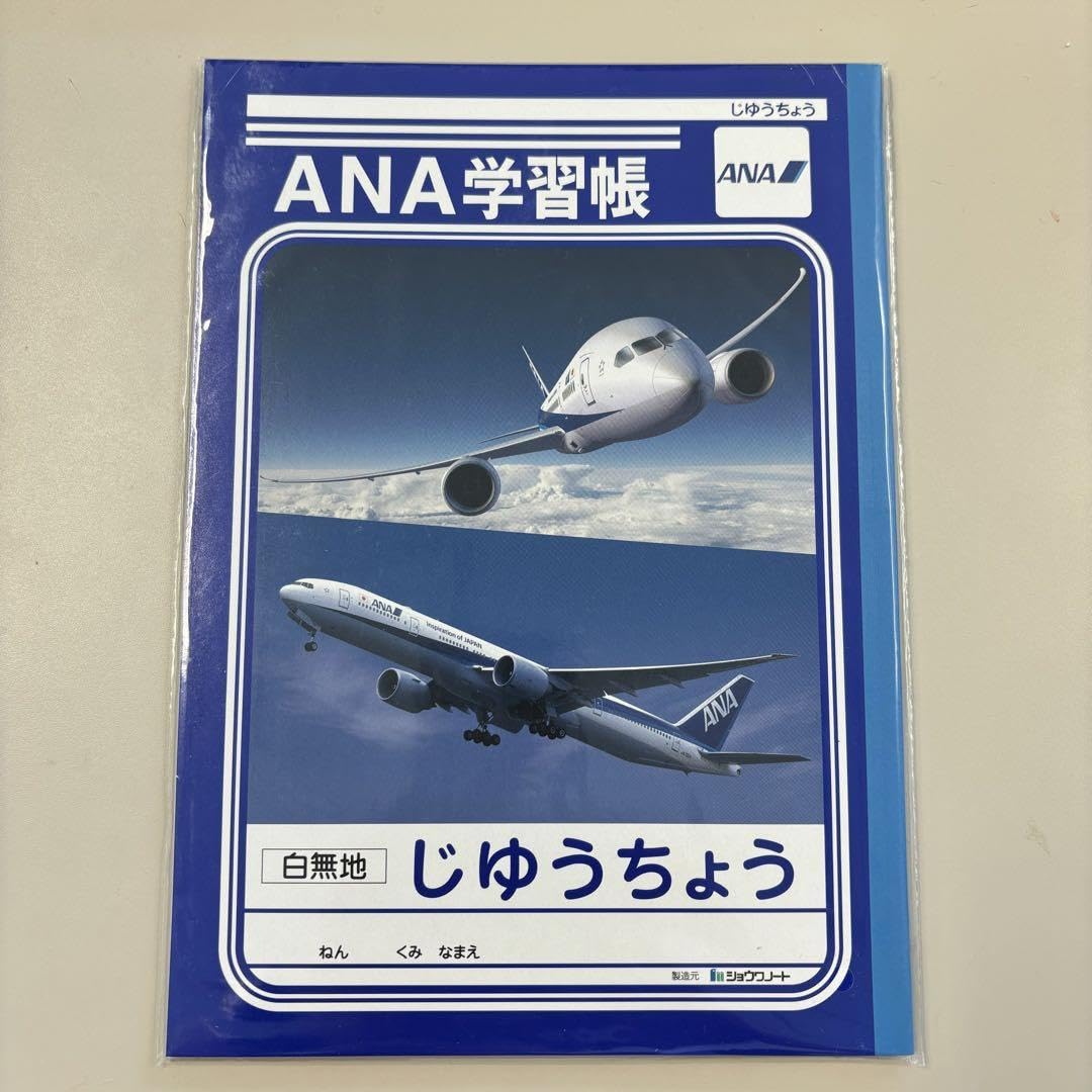 非売品　レア　未使用　全日空　THE ANA BOOK ノート飛行機 非売品 レア 未使用 全日空 THE ANA BOOK ノート飛行機