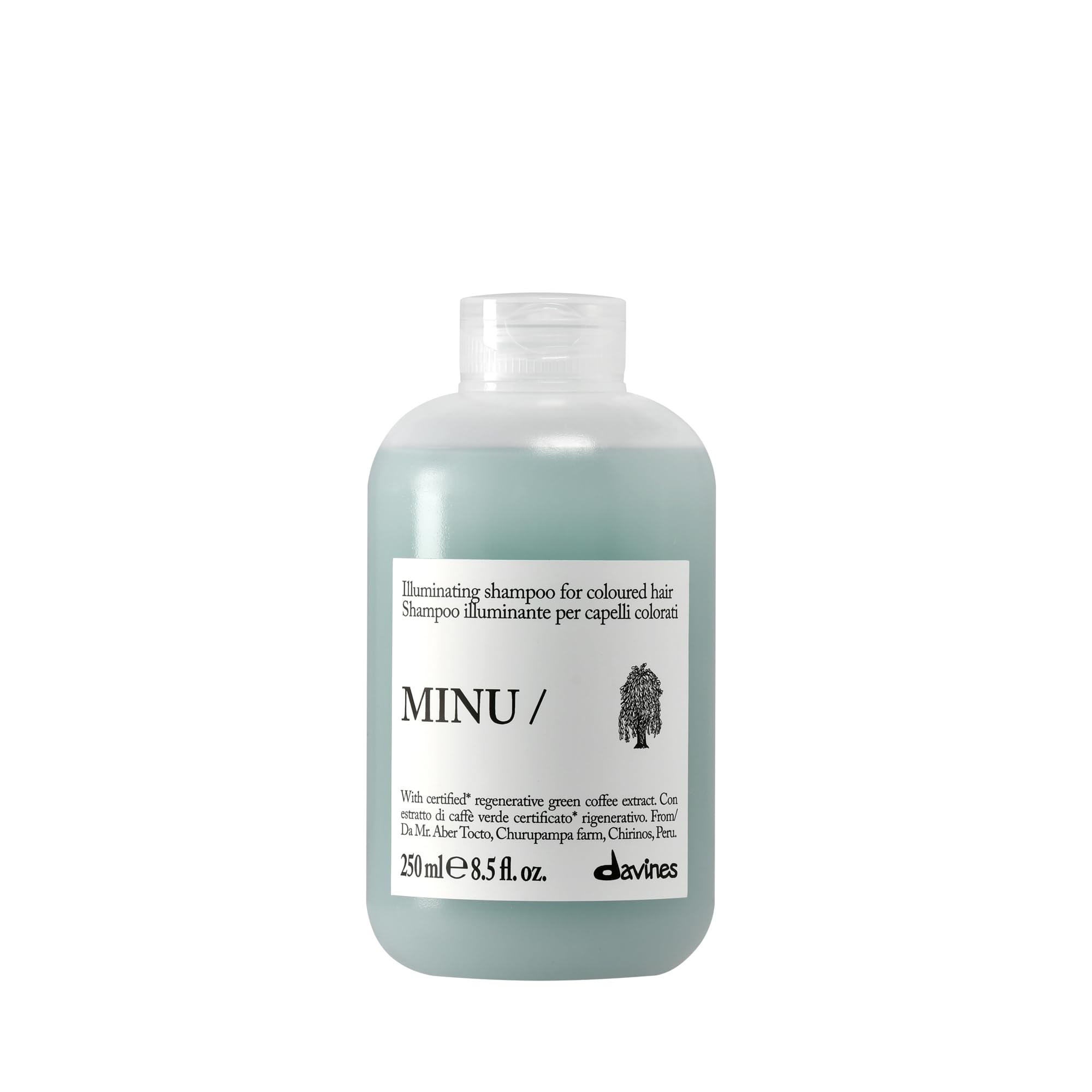 Davines MINU Shampoo - Colour Protective Illuminating - Vibrancy - 250 ml