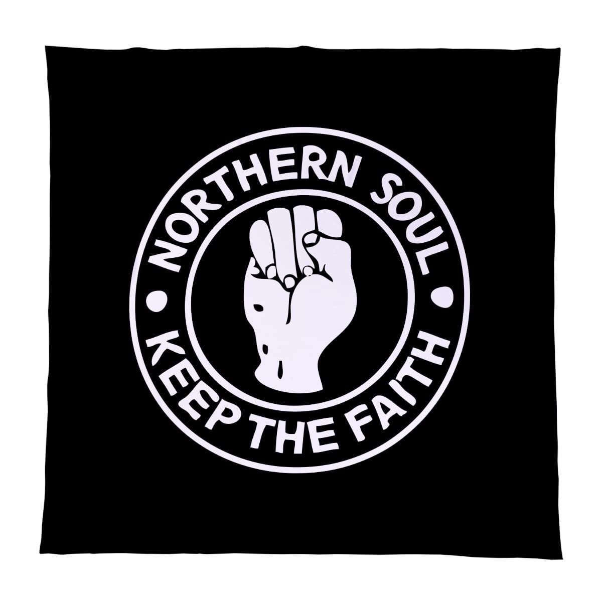 Northern Soul Fist Fleece Throw Blanket - Bed Chair - Soft Luxury Blanket