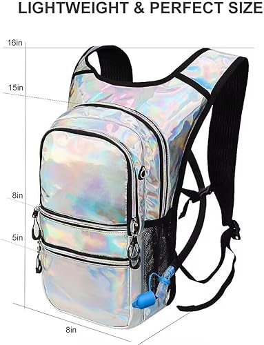Miniatura 4 de Mothybot Paquete de mochila de hidratación, mochila de agua de 20 litros con capacidad incluida, bolsa de hidratación de 2 litros, esencial para